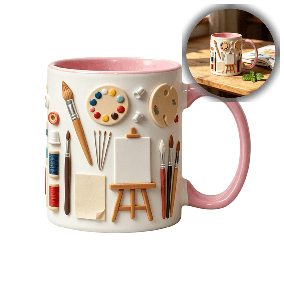 Ceramic Coffee Mug for Daily Use & Holiday Gifting – Versatile Hot Beverage Cup with Ergonomic Handle, Suitable for Home & Office, Great for Coffee, Tea & Hot Chocolate