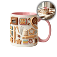 thumbnail image 1 of Ceramic Coffee Mug for Daily Use & Holiday Gifting – Versatile Hot Beverage Cup with Ergonomic Handle, Suitable for Home & Office, Great for Coffee, Tea & Hot Chocolate, 1 of 5