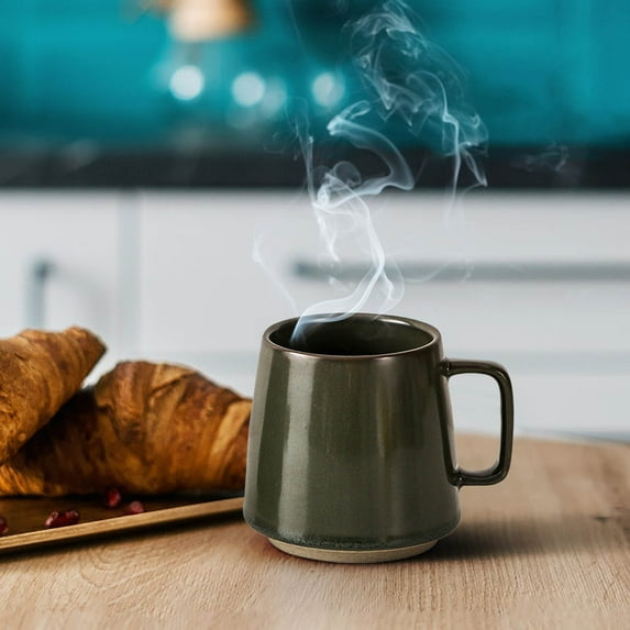 Ceramic Coffee Mug Japanese style Mini Coffee Cup Handmade Vintage Espresso Cups American coffee latte suitable for office and home Party Gifts coffee bar accessories minimalist decor