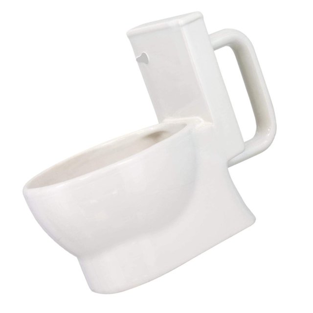 Ceramic Coffee Mug Toilet Cup Pottery Silly Gifts Mugs Espresso Water