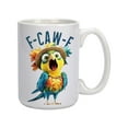 thumbnail image 1 of Ceramic Coffee Mug With Rooster Graphic And Humorous Lettering Large Handle Durable Drinkware For Beverages Tea Office Home Use, 1 of 2
