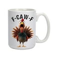 thumbnail image 1 of Ceramic Coffee Mug With Rooster Graphic And Humorous Lettering Large Handle Durable Drinkware For Beverages Tea Office Home Use, 1 of 2
