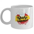 thumbnail image 1 of Bakers 11 oz Coffee Mug - Fun Baking Gifts White Ceramic, 1 of 4