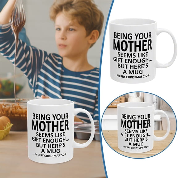 Ceramic Coffee Mug with Unique Design for Christmas Special Holiday Birthday Use