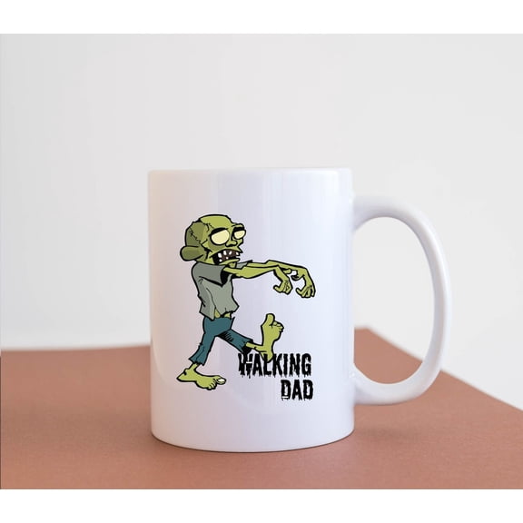 Funny Mug Coffee Tea Cup Gift Idea Rude Mug Ceramic Walking Dad