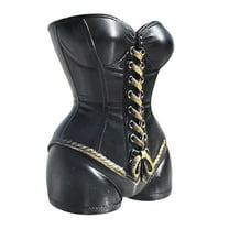 Ceramic Corset Planter Vintage Style - Female Body Succulent Pot with Tie-Down Design, Boho Home Decor Vase for Indoor Outdoor Plants, Unique Gift for Women