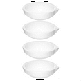 Ceramic Crucible Bowl, 4 Pcs 250g Quartz Melting Dishes Pot for Casting
