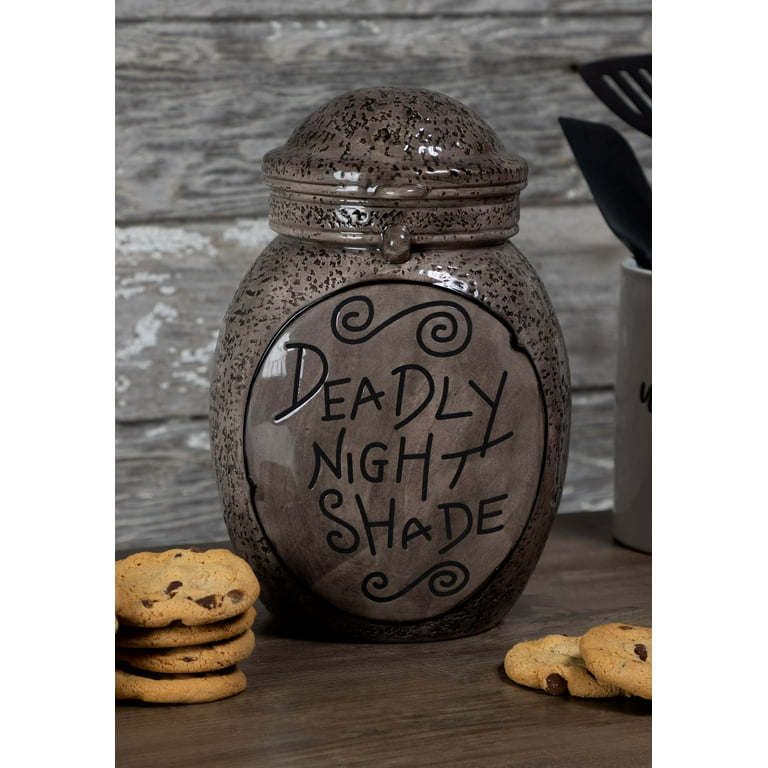 Deadly Night Shade Ceramic Cookie Jar