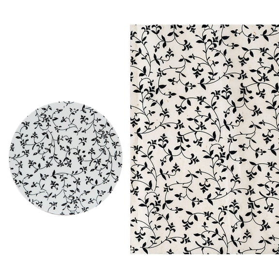 COOLHOOD Ceramic Pottery Ceramic Clay Transfer Paper Glaze Underglaze Flower Paper Ceramic Paper for Art Craft