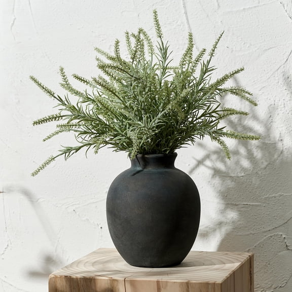 Ceramic Decorative Flower Vase 1007-bronze Rustic Farmhouse Boho Home Decor