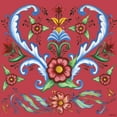 thumbnail image 1 of Ceramic Deluxe Plaque Flowers, 1 of 2