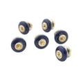 thumbnail image 1 of Ceramic Disk Knob Colbalt Blue Set of 6, 1 of 1