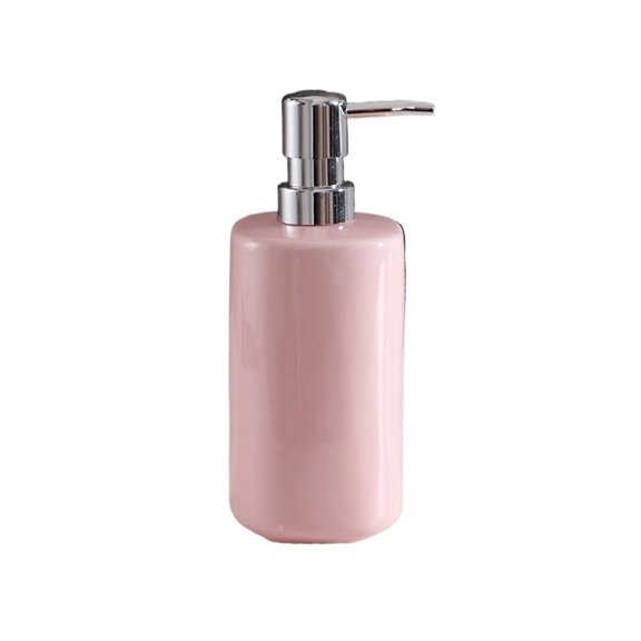 Ceramic Dispenser Bottle Bathroom Pressed Shower Gel Shampoo Dispenser Bottle Light Luxury Lotion Bottle