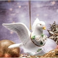 thumbnail image 1 of Ceramic Dove Ornament 3.75in  Him Mom Dad Wall Tree, 1 of 3