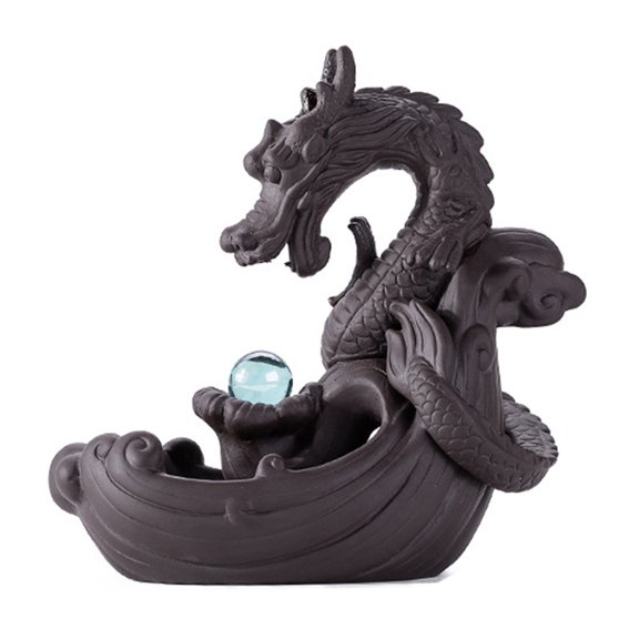 Ceramic Dragon Playing Bead Backflow for Ceramics Crafts