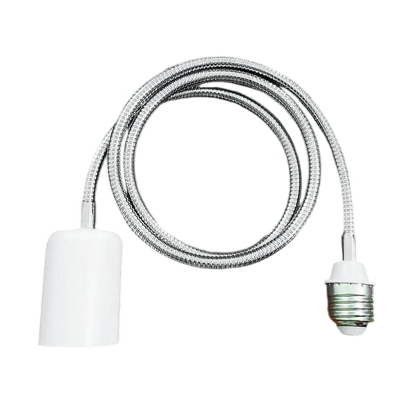 Ceramic E27 Lamp Holder Heat Resistant Extension Socket 360Degree Rotation For LED Bulbs 400W Bathroom Ceiling Light Fix