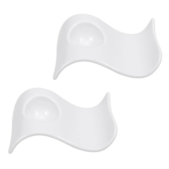 Raindrops Egg Trays Decorative Hotel Kitchen Organization 2Pcs 5.3x3.1x1.4in