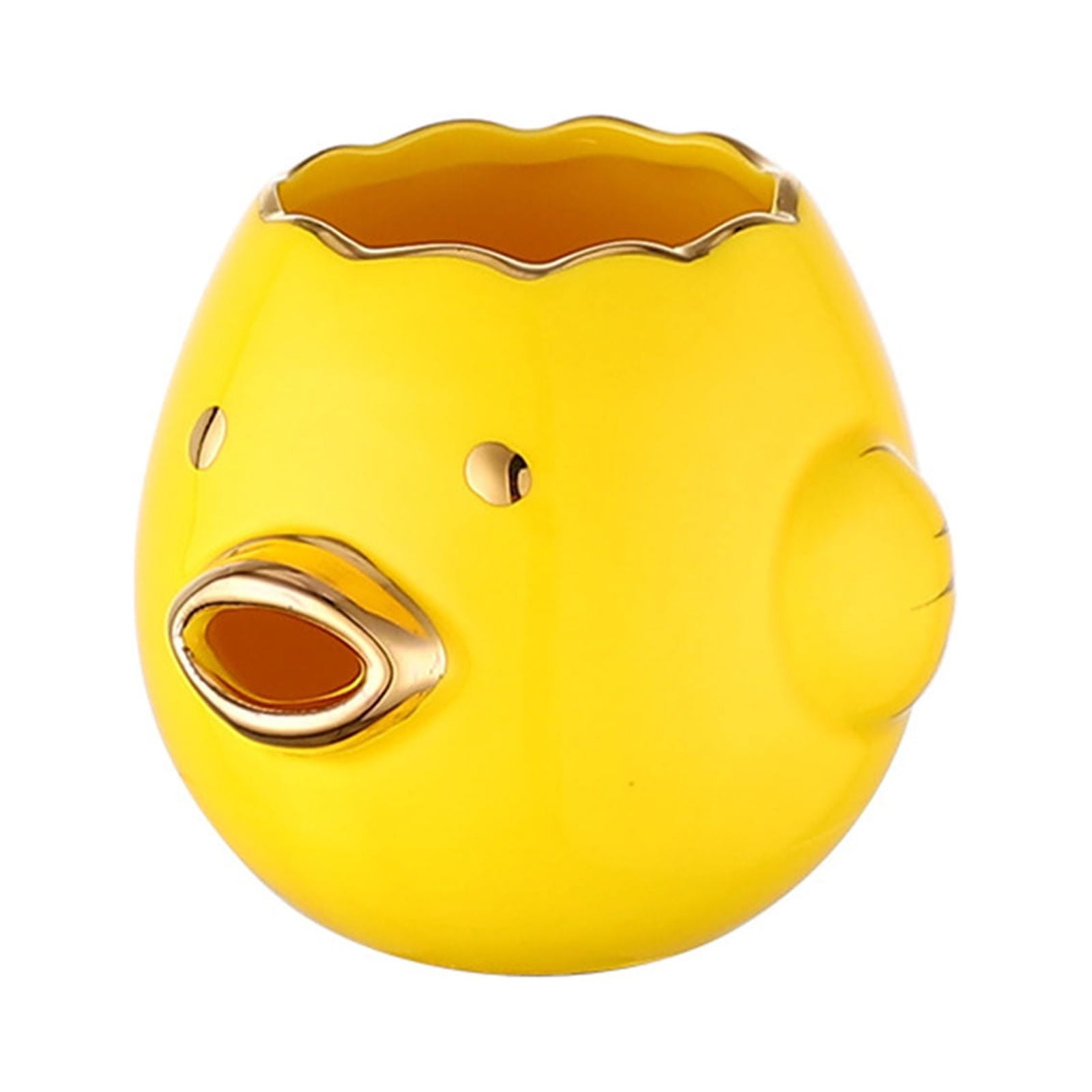 Ceramic Egg Divider Cute Cartoon Chicken Shaped Mini Egg White Yolk