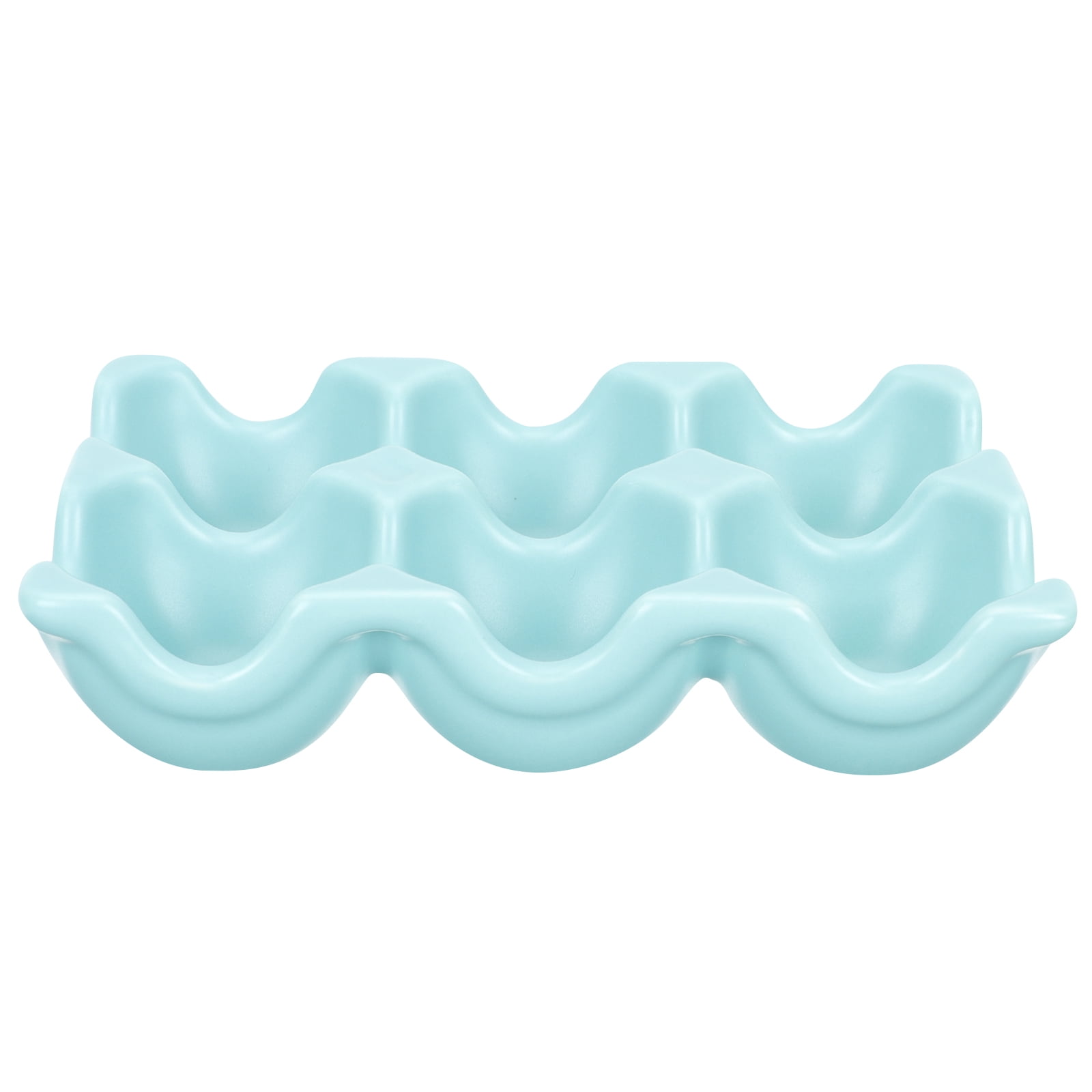 ONAPARTER Ceramic Egg Holder 6Grid Storage Egg Tray Refrigerator