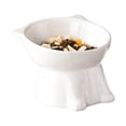thumbnail image 1 of Ceramic Elevated Cat Bowls-Water Bowl, 15° Tilted Design, Anti-Vomiting & Spine Protection, Prevent Whisker Fatigue for Kittens to Adult Cats and Small Dogs, 1 of 7