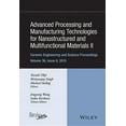 thumbnail image 1 of Ceramic Engineering and Science Proceedings: Advanced Processing and Manufacturing Technologies for Nanostructured and Multifunctional Materials II, Volume 36, Issue 6 (Hardcover), 1 of 1