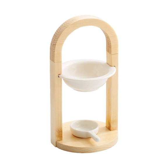 Ceramic Essential Oil Wax Melt Warmer, Tealight Holder Diffuser for Home Office Decor