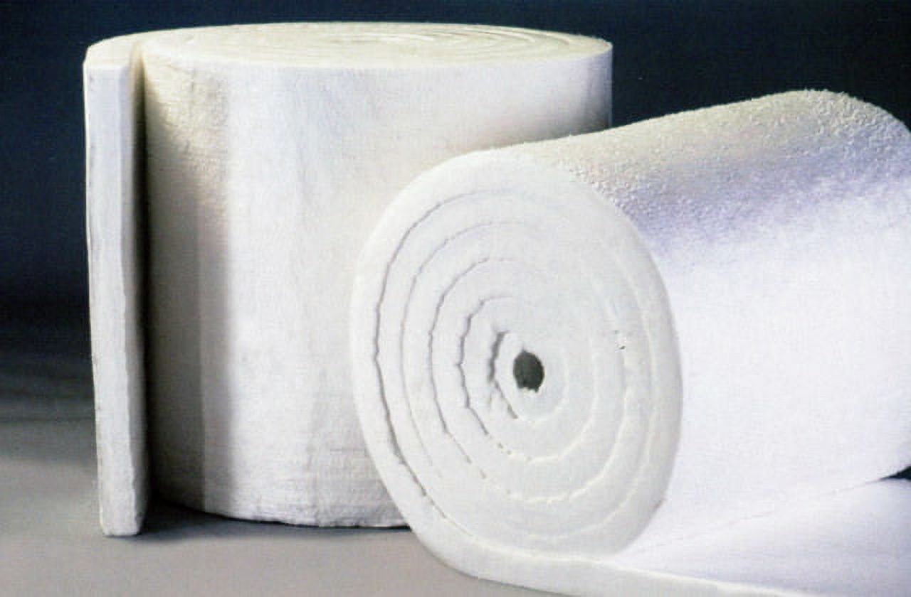 Ceramic Fiber Blanket, 6 lb Density 2 inch x 24 inch x 12.5' Roll