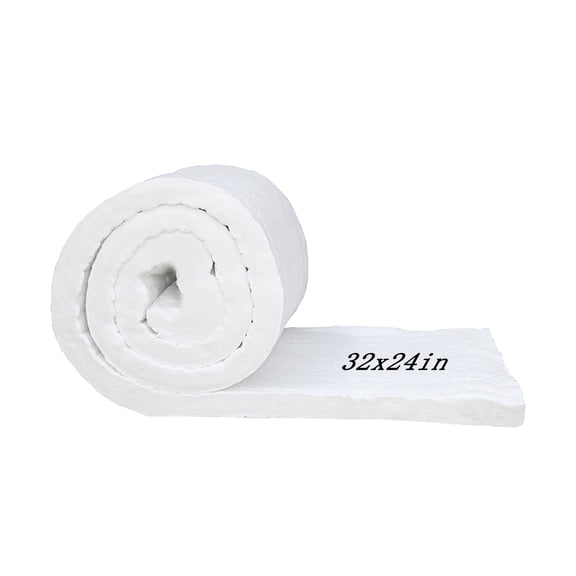 Ceramic Fiber Blanket 32" 24" High Temp Fire Resistant Insulation