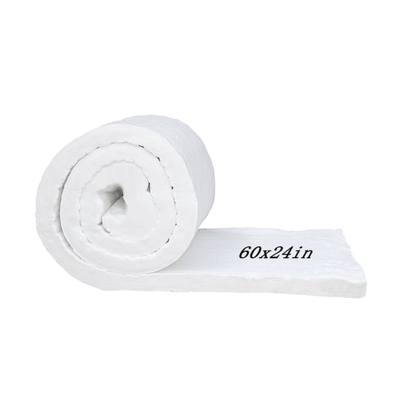 Ceramic Fiber Blanket 60" 24" High Temp Fire Resistant Insulation