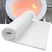 Ceramic Fiber Insulation Blanket 12 24 2/5 Fireproof & Heat Resistant Mat for Oven Stoves, Kilns, Forges, Fireplaces