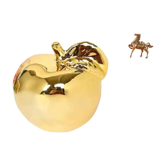 Ceramic Figurine Decorative Statue Animal Sculpture with Unique Artistic Design for Desk Bedroom Office Home Ornament