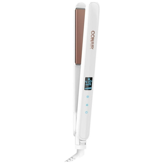 Conair Ceramic Flat Iron Digital 1.0-Inch Straighten and Shine for Salon (Pack of 3)