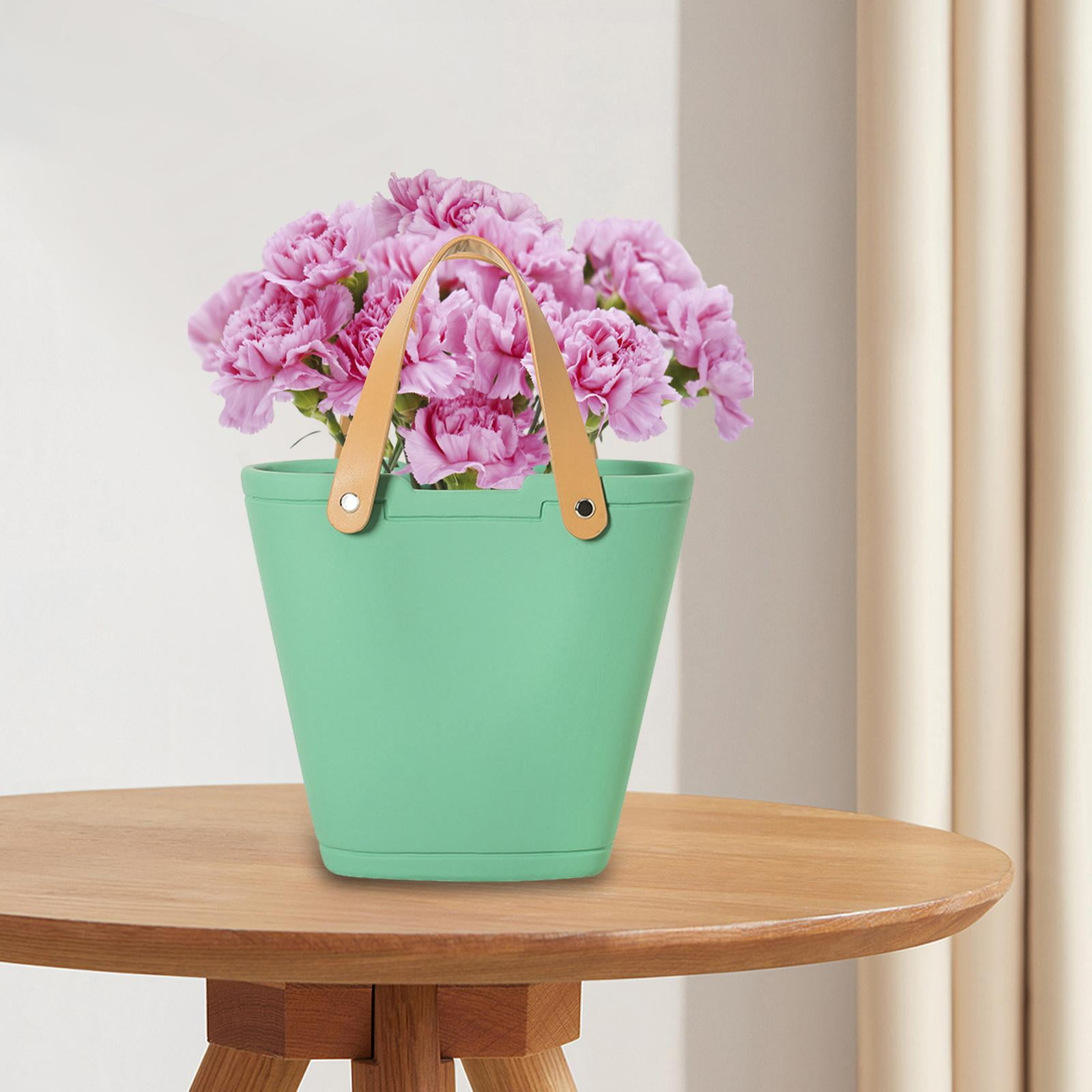 Ceramic Flower Vase Bags Vase Decorative Wide Mouth Gifts Unique Flower