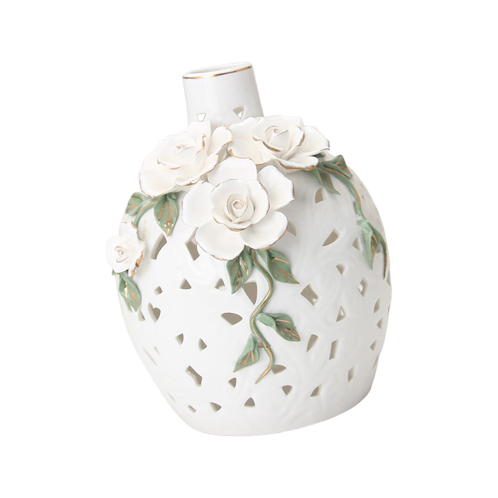  Ikebana Flower Vase, Japanese Rectangular Ceramic Suiban,  Raised Base : Home & Kitchen