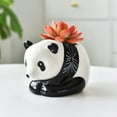 Ceramic Flowerpot Fleshy Potted Panda Flower Arrangement Containers