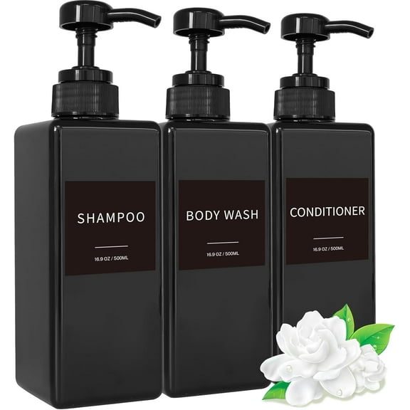 Ceramic Foaming Soap Dispenser, 12 oz Bathroom Foam Hand Soap Dispenser, Refillable Lotion Soap Dispenser with Removable Pump for Kitchen Hand Wash Dispenser, Modern Home Decor (Black)