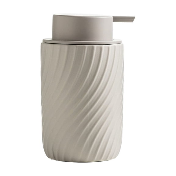 Ceramic Foaming Soap Dispenser 280ml for Bathroom Shower Gel Shampoo