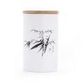 thumbnail image 1 of Ceramic Food Storage Jar Chinese Style Tea Container - Bamboo, 1 of 1