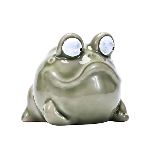 Ceramic Frog Incense Holder Aromatherapy Base For Home Use Indoor Decorative Animal Figurine Burner