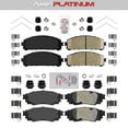 thumbnail image 1 of Ceramic Front + Rear Brake Pads FOR 2016-2021 Lexus RX450h RX450hL, 1 of 12