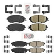 thumbnail image 1 of Ceramic Front & Rear Brake Pads for 2011-2018 for Subaru for BRZ / FORESTER / LEGACY / IMPREZA / for WRX / XV - 8pc Kit with High Heat & Long Life, 1 of 5