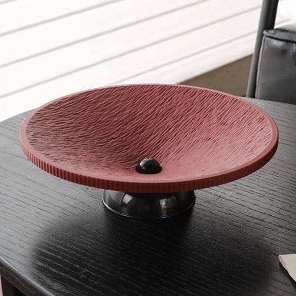 Ceramic Fruit Bowl for Kitchen Counter, Modern Fruit and Bread Basket Stand,Modern Pedestal Fruit Plates With Drainage System Decorative Bowl, Fruit & Vegetables Holder Storage