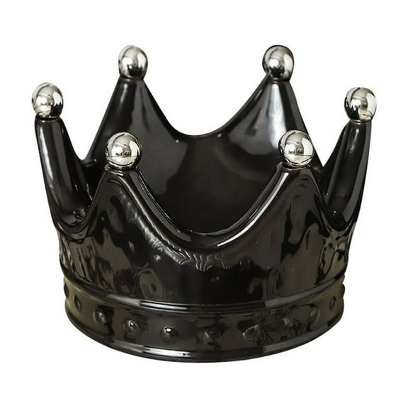 Ceramic Fruit Bowl with fork, Elegant Home Snack Server for Tabletop Decoration, Holiday Gift Idea, Royal Design Fruit Plate for Living Room, Dining Table Centerpiece for Parties and Gatherings