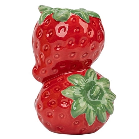 Ceramic Fruit Candle Holder, Double Stacked Base, Decorative Taper Candlestick Holder