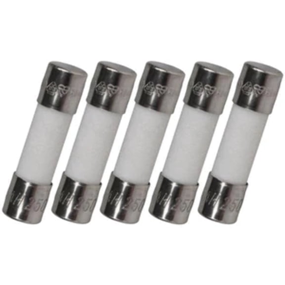 Ceramic Fuses | 5x20mm | Fast Blow | Pack of 5 | 4A