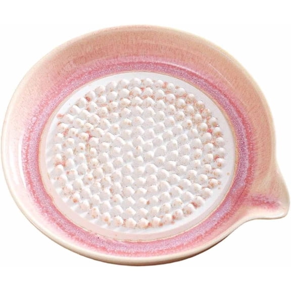 Ceramic Garlic Grater Plate Multipurpose Grinder for Ginger Garlic Onion