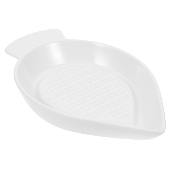 ifundom White Ceramic Kitchen Grater for Quick Slicing and Easy Cleaning, Vegetable and Fruit Grater Tool
