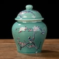 thumbnail image 1 of Ceramic Ginger Jar Vase Chinoiserie Chinese Style Traditional Porcelain Jars Asian Ginger Jar for Home Decor Table Decoration Weddings Home Plum Blossom Belly, 1 of 8