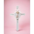 thumbnail image 1 of Ceramic Girl Praying Cross 8.5in  Church, 1 of 3