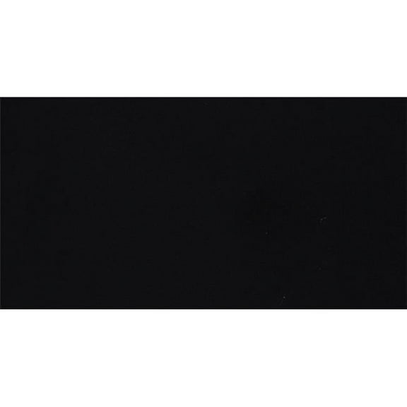 Ceramic Glass Reflective Fireplace Liner, Black